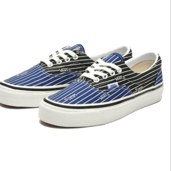 Vans Era 95 Dx Anaheim Factory OG Stripes Black/Blue NWT 8 - Picture 1 of 5